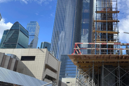 Load-bearing towers D3 for a premium skyscraper